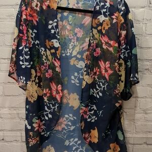Floral Sheer Kimono